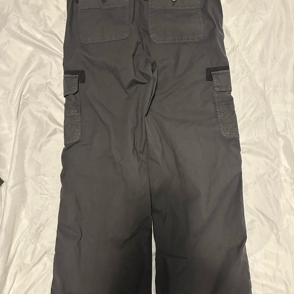 American Eagle Outfitters Dark Gray Cargo Pants - Picture 4 of 5